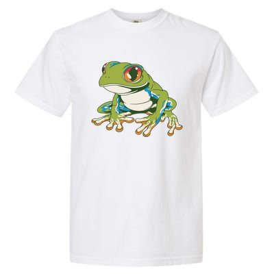 Animal Lover Green Frog Garment-Dyed Heavyweight T-Shirt