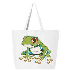 Animal Lover Green Frog 25L Jumbo Tote