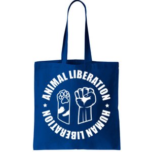 Animal Liberation Gift Animal Rights Activists Climate Gift Tote Bag