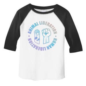 Animal Liberation Gift Animal Rights Activists Climate Gift Toddler Fine Jersey T-Shirt