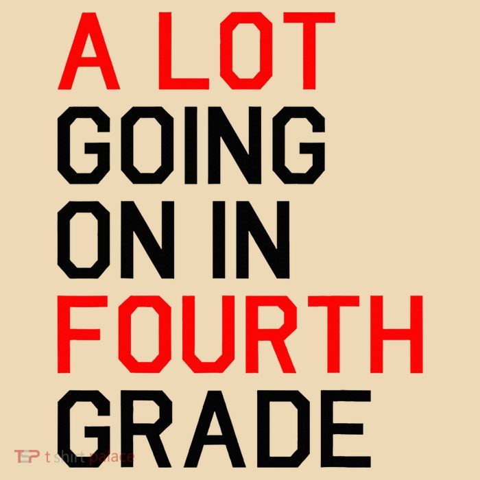 A Lot Going On In Fourth Grade For Teacher And Student Drawstring Bag