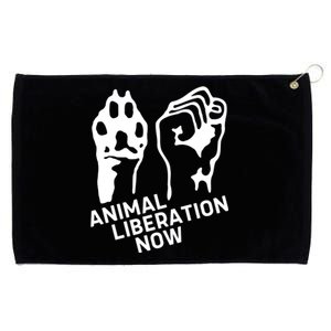 Animal Liberation Gift Animal Rights Vegan Gift Grommeted Golf Towel