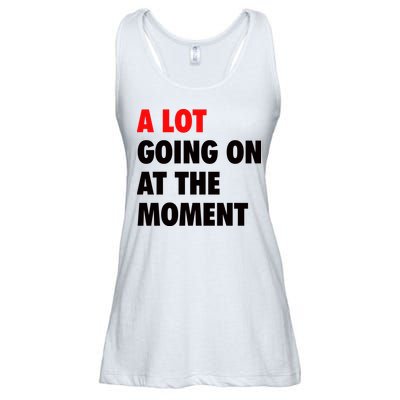 A Lot Going On At The Moment Ladies Essential Flowy Tank