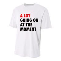 A Lot Going On At The Moment Youth Performance Sprint T-Shirt