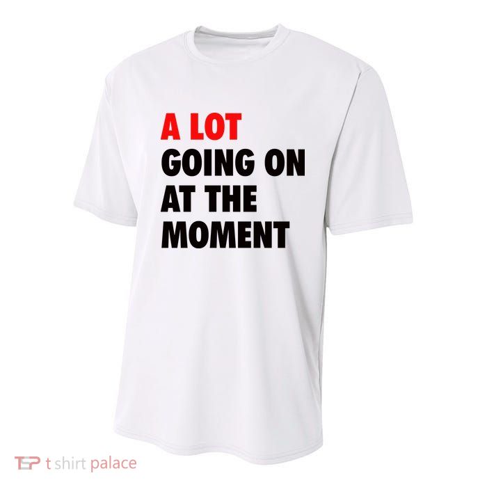 A Lot Going On At The Moment Youth Performance Sprint T-Shirt