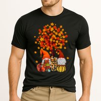 Autumn Leaves Gnomes Fall Season Pumpkin Cooling Performance Crew T-Shirt