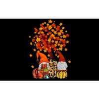 Autumn Leaves Gnomes Fall Season Pumpkin Bumper Sticker