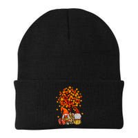 Autumn Leaves Gnomes Fall Season Pumpkin Beanie
