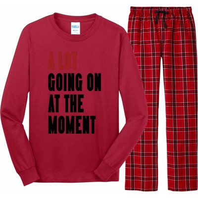 A Lot Going On At The Moment Long Sleeve Pajama Set