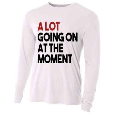 A Lot Going On At The Moment Cooling Performance Long Sleeve Crew