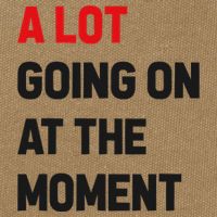 A Lot Going On At The Moment Funny Cotton Canvas Backpack