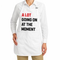 A Lot Going On At The Moment Funny Apron