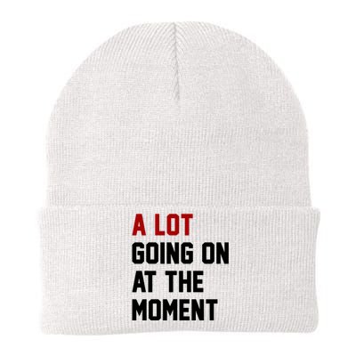 A Lot Going On At The Moment Funny Era Knit Cap Winter Beanie