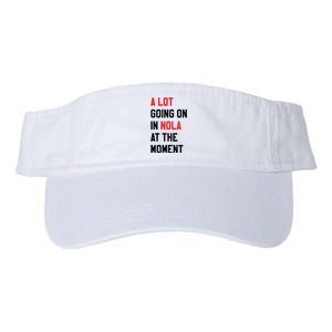 A Lot Going On In Nola At The Moment Valucap Bio-Washed Visor