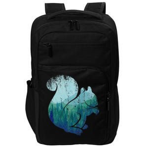 Animal Lover Gift Idea Forest Nature Wildlife Squirrel Impact Tech Backpack