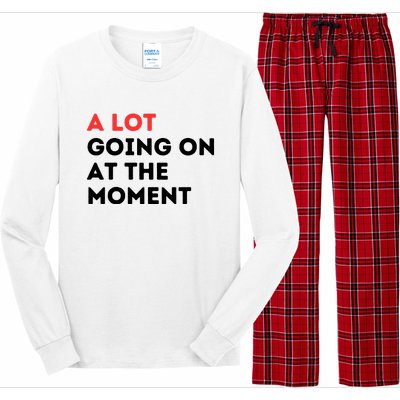 A Lot Going On At The Moment Long Sleeve Pajama Set