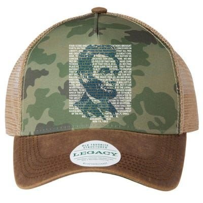 Abraham Lincoln Gettysburg Address Gift History Legacy Tie Dye Trucker Hat