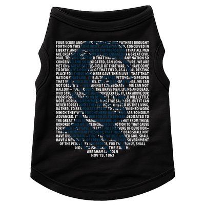 Abraham Lincoln Gettysburg Address Gift History Doggie Tank