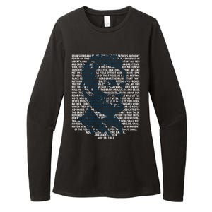 Abraham Lincoln Gettysburg Address Gift History Womens CVC Long Sleeve Shirt