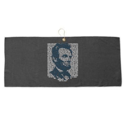 Abraham Lincoln Gettysburg Address Gift History Large Microfiber Waffle Golf Towel