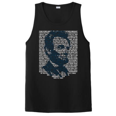 Abraham Lincoln Gettysburg Address Gift History PosiCharge Competitor Tank