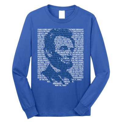 Abraham Lincoln Gettysburg Address Gift History Long Sleeve Shirt