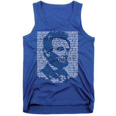 Abraham Lincoln Gettysburg Address Gift History Tank Top