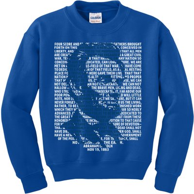 Abraham Lincoln Gettysburg Address Gift History Kids Sweatshirt