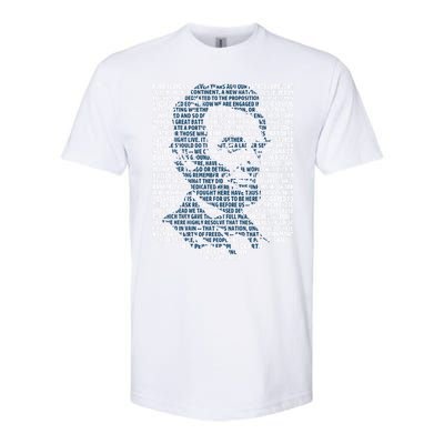 Abraham Lincoln Gettysburg Address Gift History Softstyle CVC T-Shirt