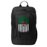 Algeria United States of America USA Flag City Backpack