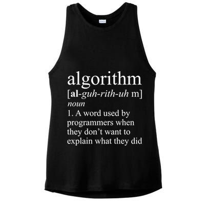 Algorithm Definition Ladies PosiCharge Tri-Blend Wicking Tank