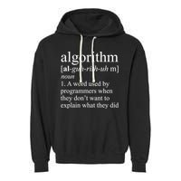 Algorithm Definition Garment-Dyed Fleece Hoodie
