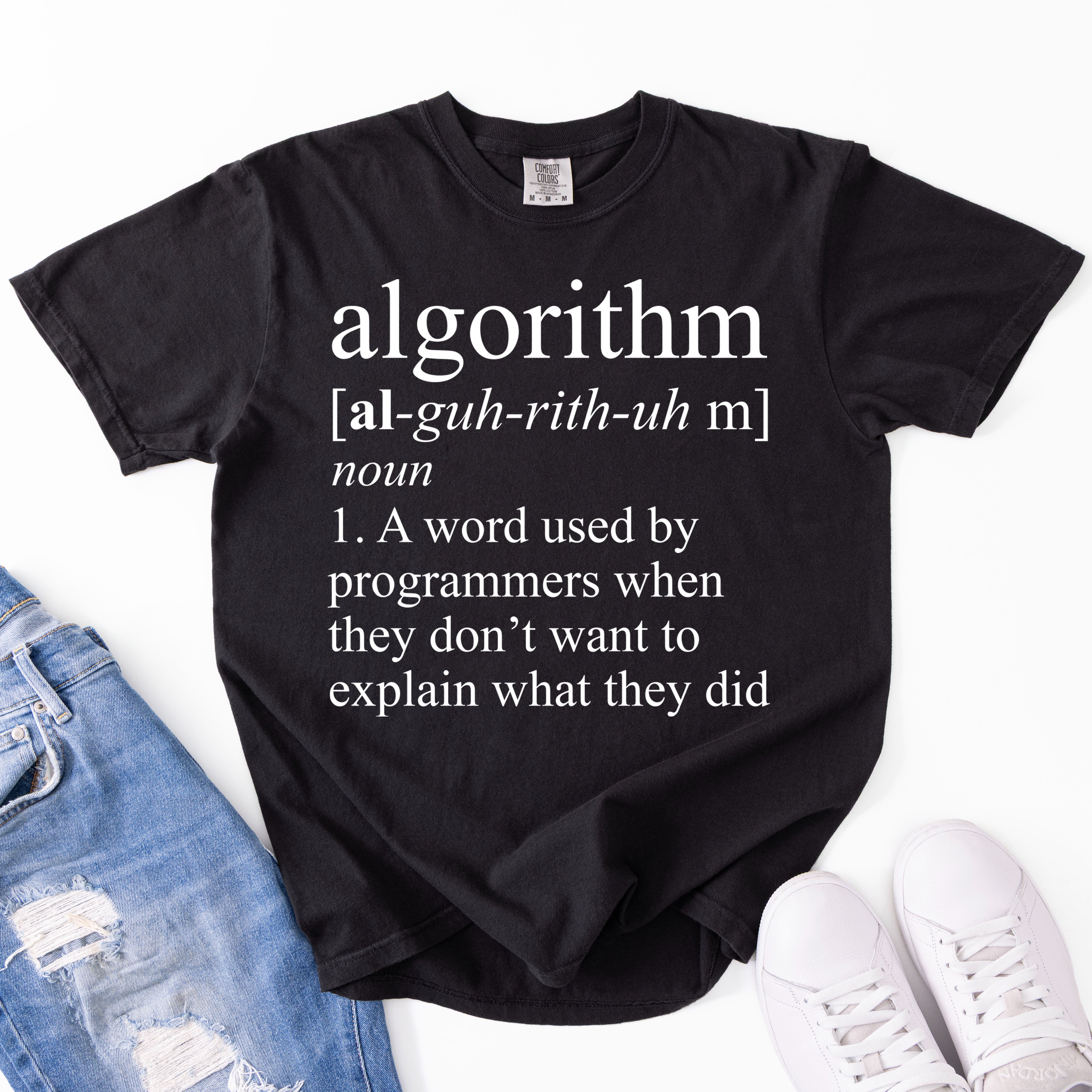 Algorithm Definition Comfort Colors T-Shirt