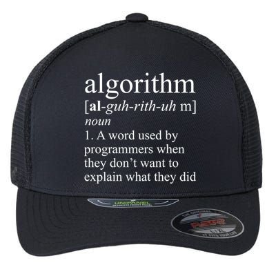 Algorithm Definition Flexfit Unipanel Trucker Cap