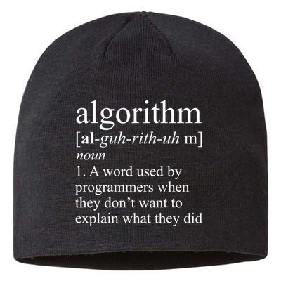 Algorithm Definition Sustainable Beanie