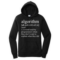 Algorithm Definition Women's Pullover Hoodie