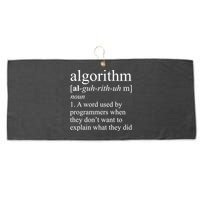 Algorithm Definition Large Microfiber Waffle Golf Towel