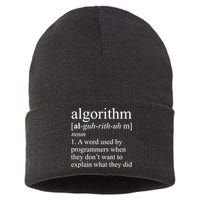 Algorithm Definition Sustainable Knit Beanie