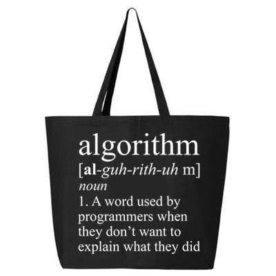 Algorithm Definition 25L Jumbo Tote
