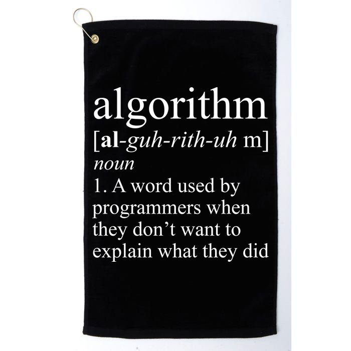 Algorithm Definition Golf Towel
