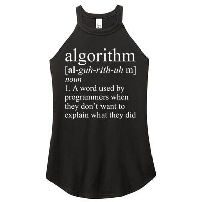 Algorithm Definition Women's Perfect Tri Rocker Tank