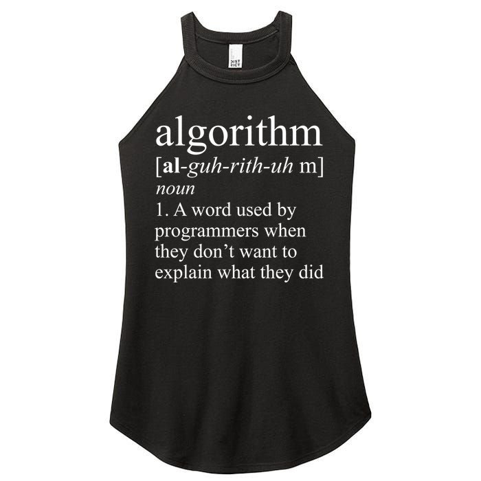 Algorithm Definition Women's Perfect Tri Rocker Tank