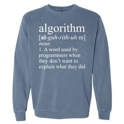 Algorithm Definition Garment-Dyed Sweatshirt