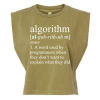 Algorithm Definition Garment-Dyed Women's Muscle Tee