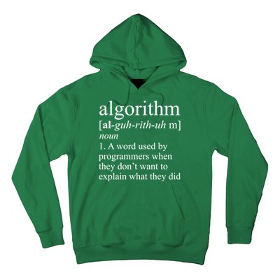 Algorithm Definition Hoodie