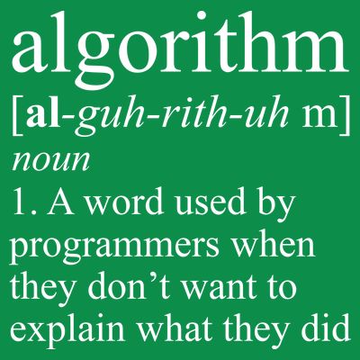 Algorithm Definition T-Shirt
