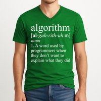 Algorithm Definition V-Neck T-Shirt