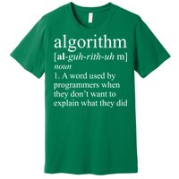 Algorithm Definition Premium T-Shirt