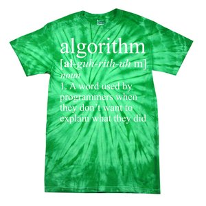 Algorithm Definition Tie-Dye T-Shirt