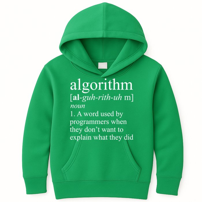 Algorithm Definition Kids Hoodie